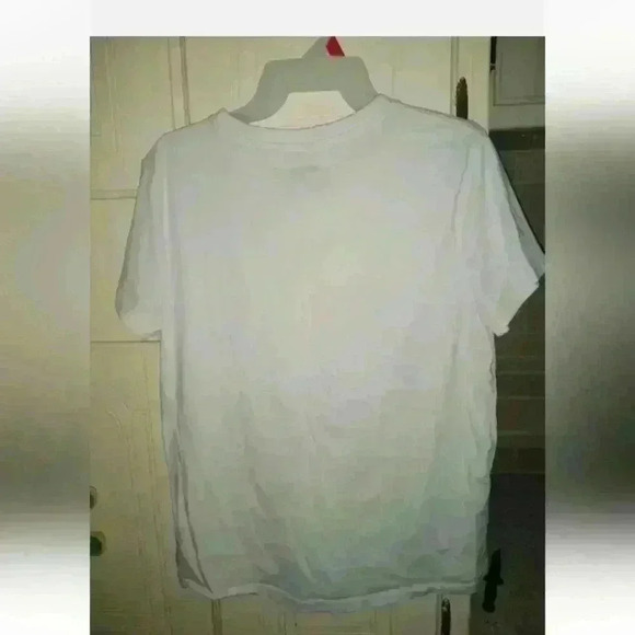 Looney Tunes White T-Shirt "That's All Folks" Bugs Bunny Tweety Bird & Others S - Picture 3 of 3